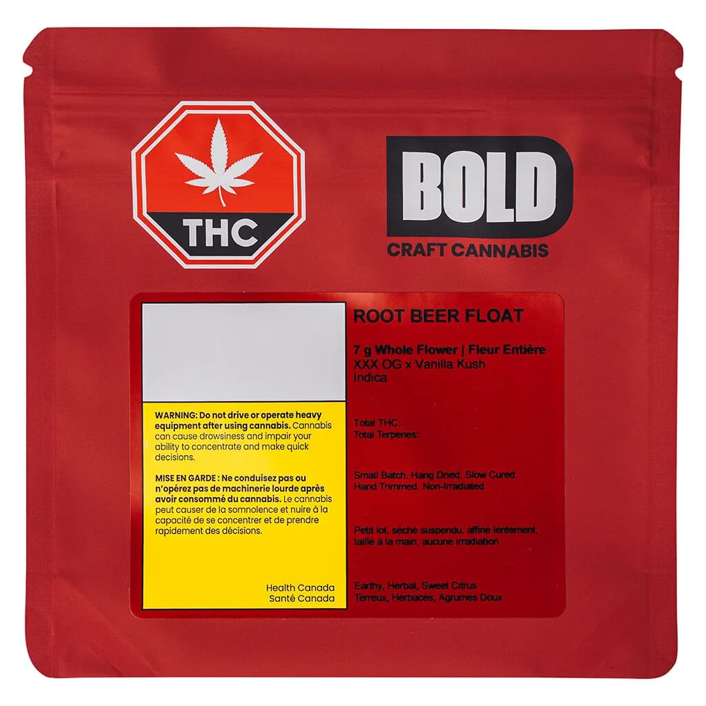 BOLD BOLD - Root Beer Float 7g Dried Flower 7g — Flower