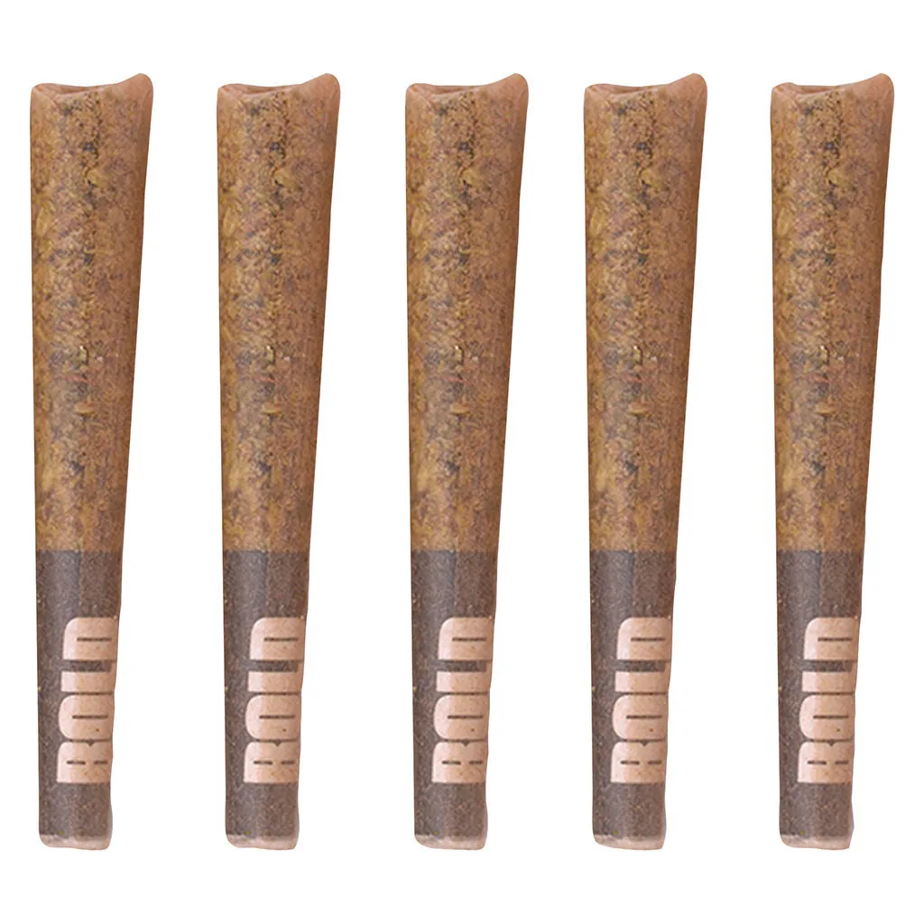 BOLD BOLD - Crushed Grapes 5 x 0.4g Diamond Infused Pre-Rolls 2g — Infused Pre-Rolls