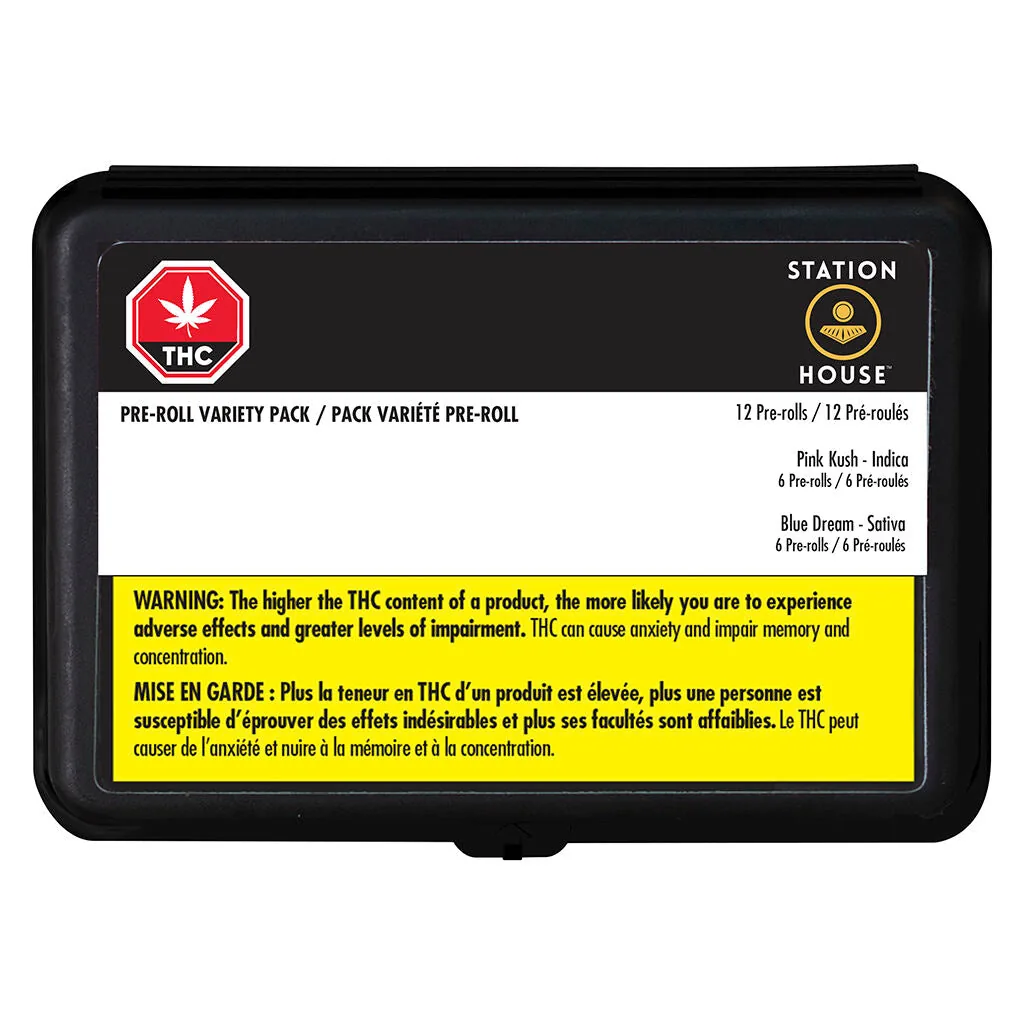 Station House Station House - Variety 6-Pack 6 x 0.5g Pre-Rolls 3g — Pre-Rolls