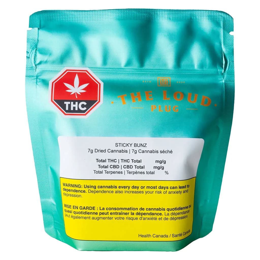 The Loud Plug The Loud Plug - Sticky Bunz 7g Dried Flower 7g — Flower