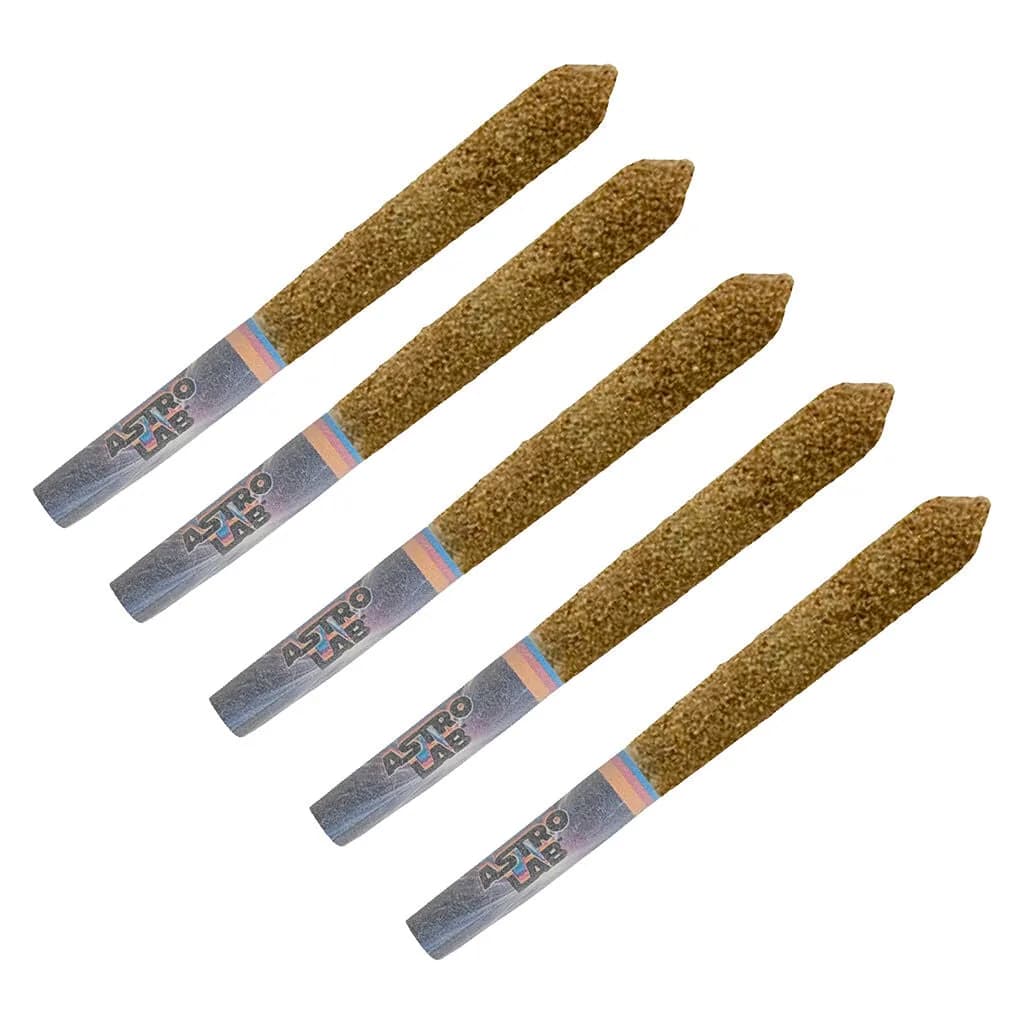 Astrolab Astrolab - Pineapple Orange Peel 5 x 0.5g Moon Dusted Infused Pre-Rolls 2.5g — Infused Pre-Rolls