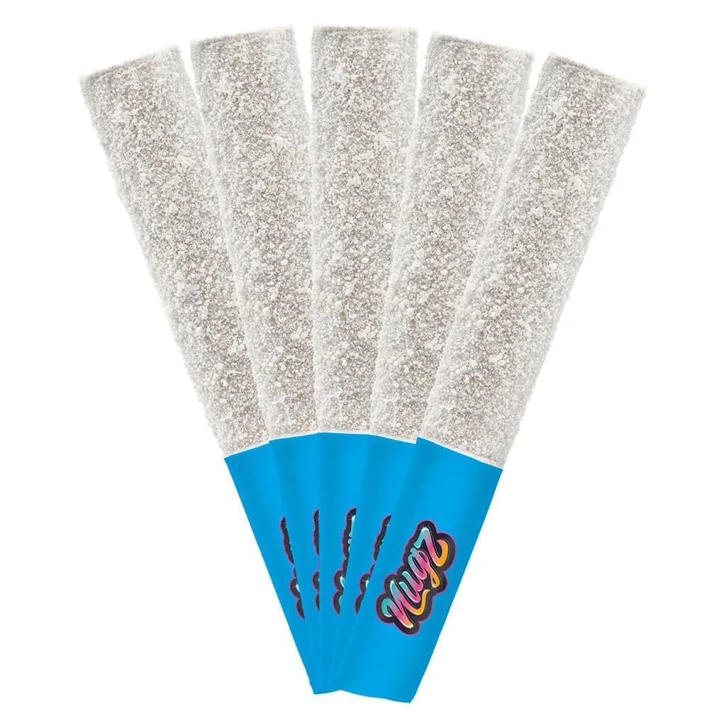 Nugz Nugz - Blue Berry Rebel 5 x 0.5g Diamond Infused Pre-Rolls 2.5g — Infused Pre-Rolls