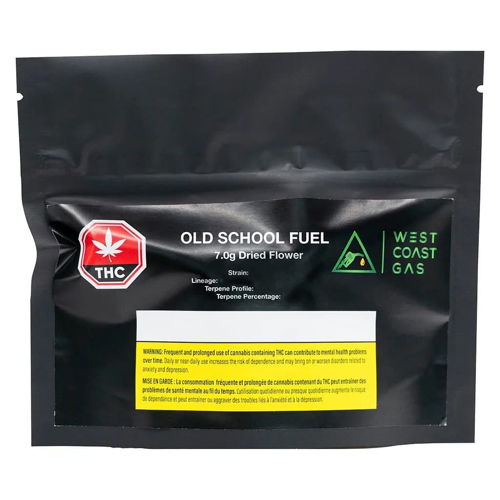 West Coast Gas West Coast Gas - West Coast Gas Old School Fuel 7g Dried Flower 7g — Flower