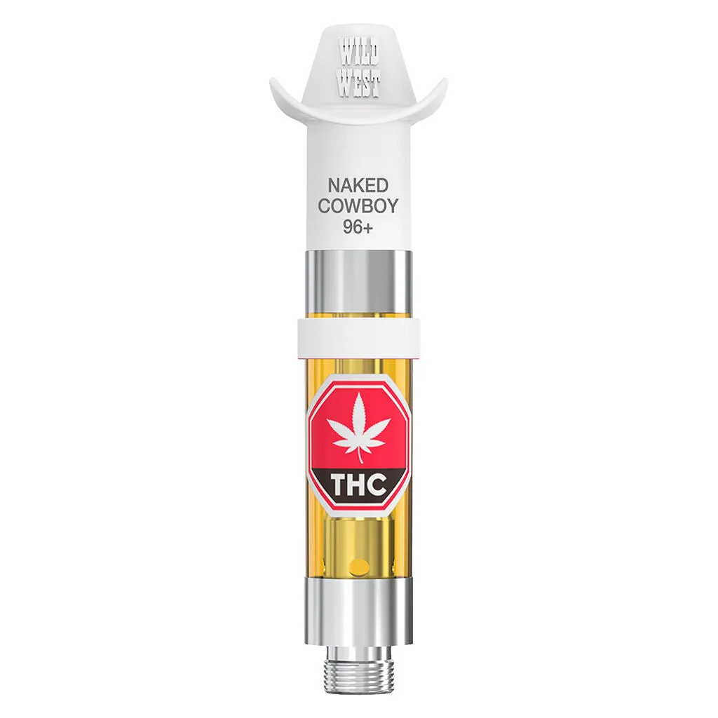Wild West Wild West - Naked Cowboy Liquid Diamonds 0.95g Prefilled Vape Cartridge 0.95g — Vape Carts