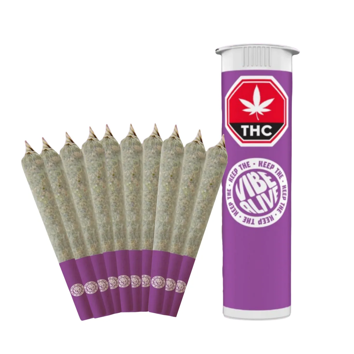 Vibe Alive Vibe Alive - Organic Afterglow 10 x 0.5g Pre-Rolls 5g — Pre-Rolls