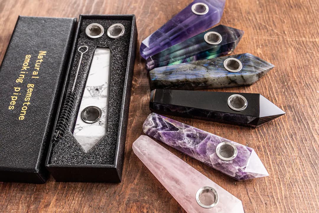 Gem Stone Pipe by Unknown - Accessories