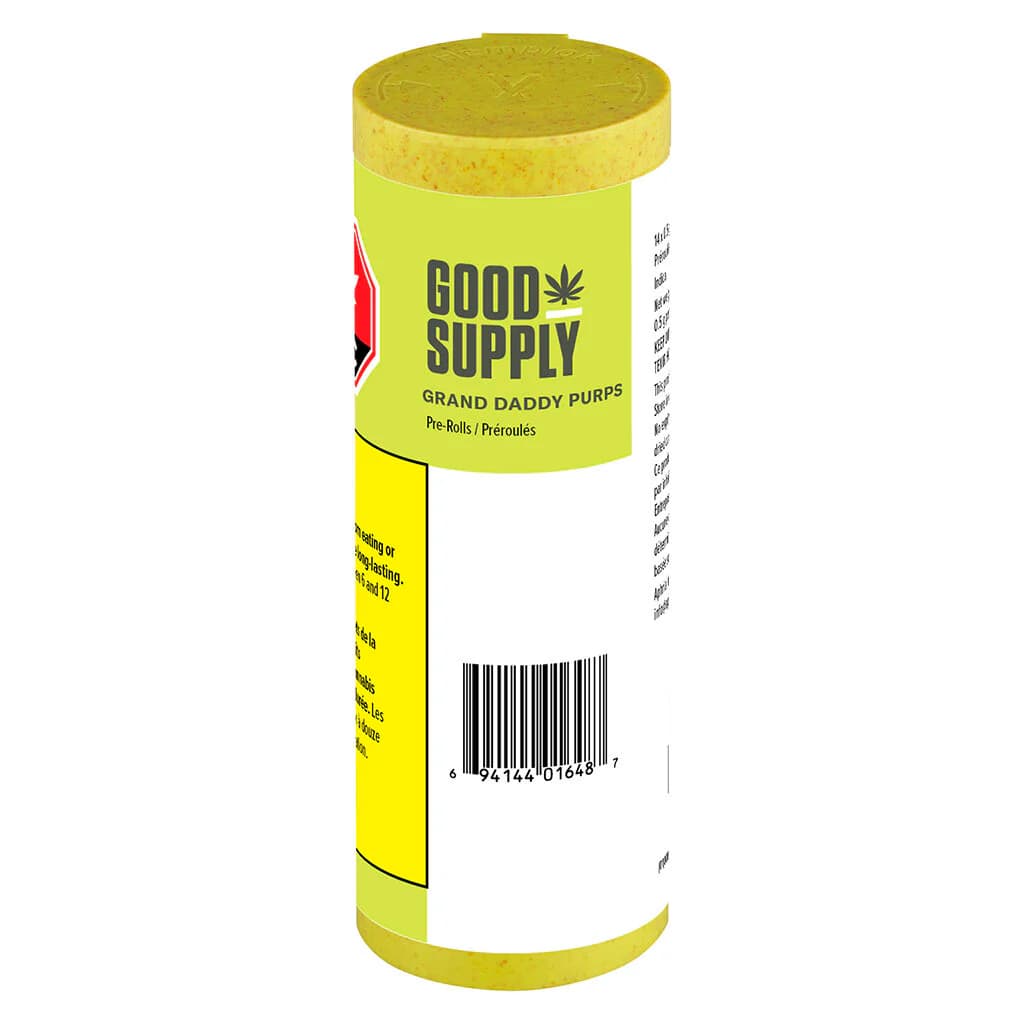 Good Supply - Grand Daddy Purps 14 x 0.5g Pre-rolls by Good Supply - Pre-Rolls