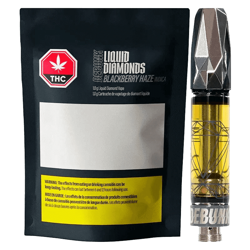 DEBUNK - Debunk Blackberry Haze Liquid Diamond 1g Prefilled Vape Cartridge by DEBUNK - Vape Carts