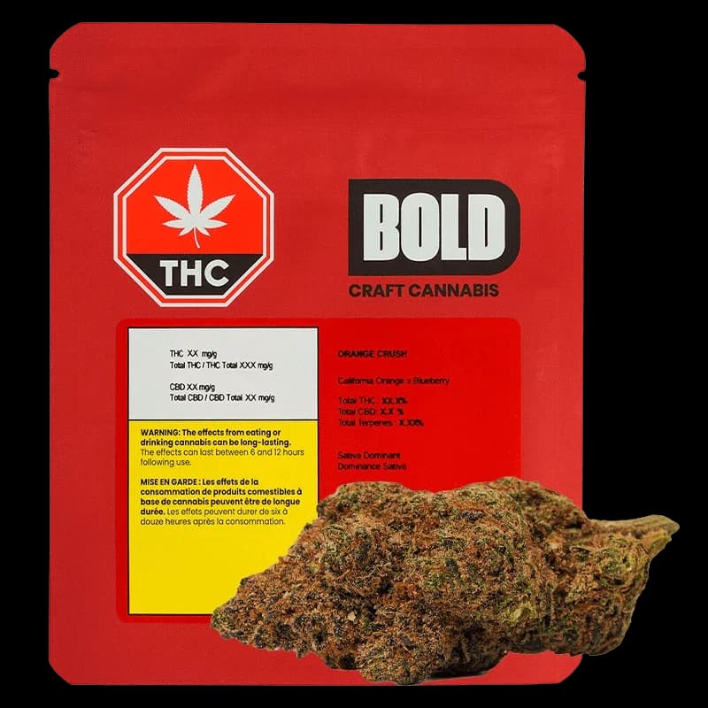 BOLD - Orange Crush 3.5g Dried Flower by BOLD - Flower