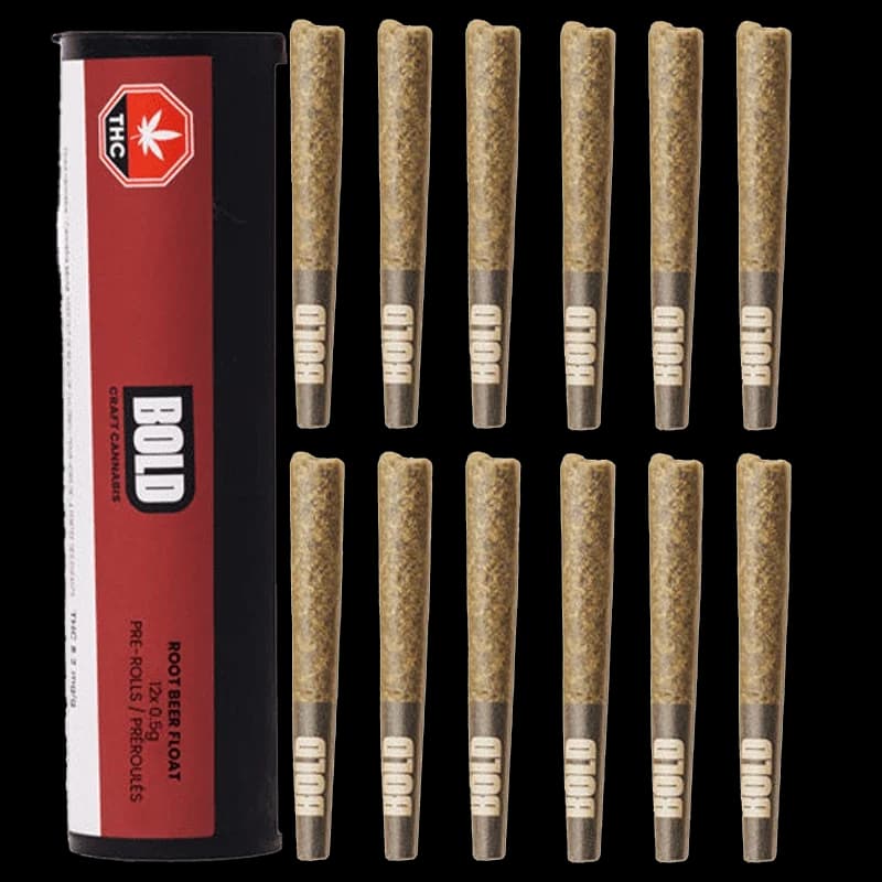 BOLD - Root Beer Float 10 x 0.5g Pre-Rolls by BOLD - Pre-Rolls