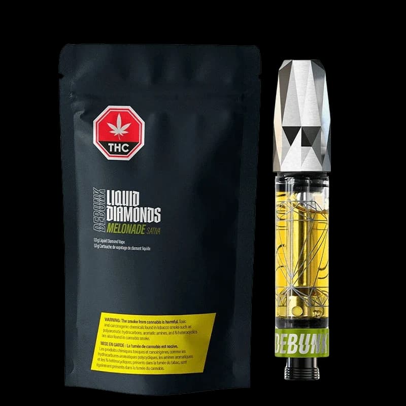 DEBUNK - Debunk Melonade Liquid Diamond 1g Prefilled Vape Cartrdige by DEBUNK - Vape Carts