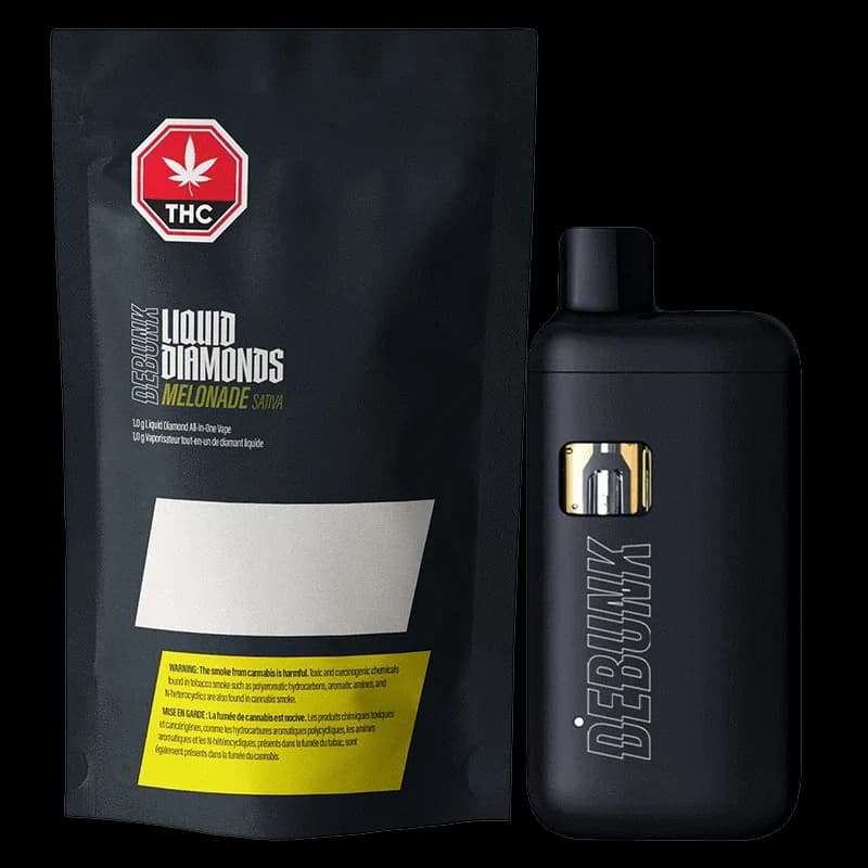 DEBUNK - Debunk Melonade Liquid Diamond 1g Disposable Vape by DEBUNK - Vape Carts