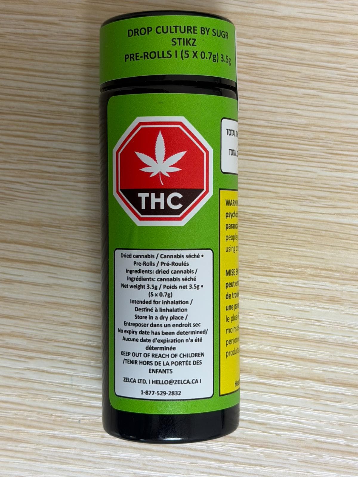 SUGR - Drop Culture Sticks 5 x 0.7g Pre-Rolls by SUGR - Pre-Rolls